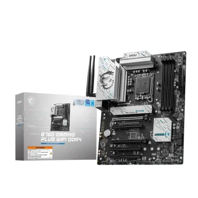 MSI B760 Gaming Plus WIFI DDR4 Placa Base Intel B760 LGA 1700 ATX