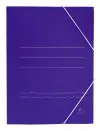 Mariola Carpeta Cartón Básica 500gr Gomas Solapa Folio 34x25cm Cartón Mate Azul - 20 Unidades