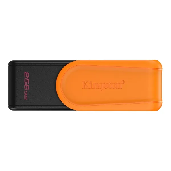 Kingston Datatraveler Exodia Memoria Usb 256Gb - Usb 3.2 Gen 1 - Tapa Giratoria - Color Naranja