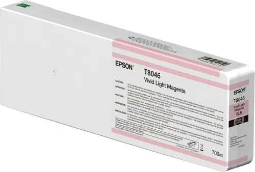 Epson T8046/T8246 Magenta Light Cartucho De Tinta Pigmentada Generico - Reemplaza C13T804600/C13T824600