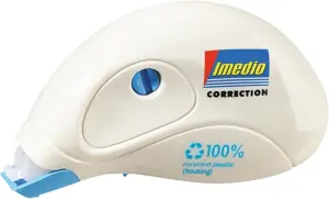 Imedio Roller Compact Cinta Correctora 5mm x 10m - Rápido, Limpio y Preciso