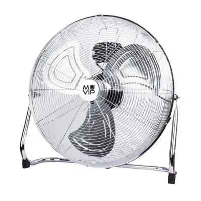 Muvip Ventilador Industrial de Suelo 140W 3 Velocidades Color Plata