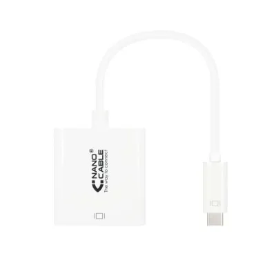 Nanocable Conversor USB-C A HDMI 4K, 15 cm