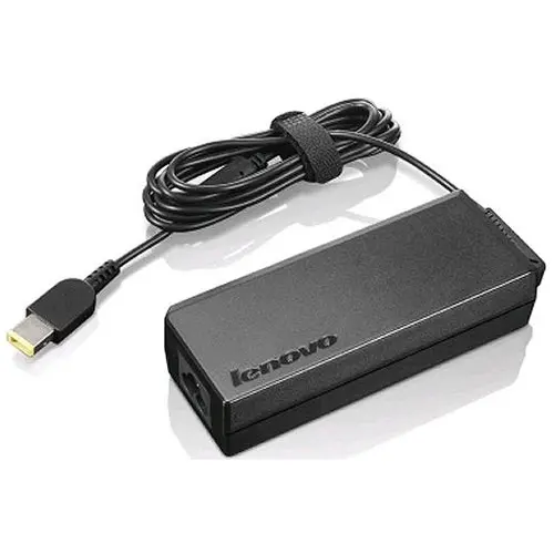 Cargador De Portatil Lenovo Conector Rectangular Thinkpad 90W