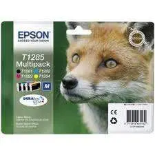 Epson T1285 Pack 4 Cartuchos de Tinta Originales