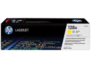 HP CE322A Cartucho de Tóner Original Amarillo - 128A