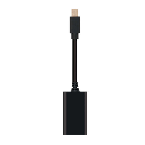 Nanocable Conversor Mini Dp A Hdmi - Mdp/M-Hdmi A/H - 15Cm - Color Negro