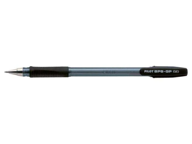 Pilot Bps-Gp Boligrafo De Bola Con Punta Mediana De 1Mm - Trazo De 0.25Mm - Recargable - Color Negro