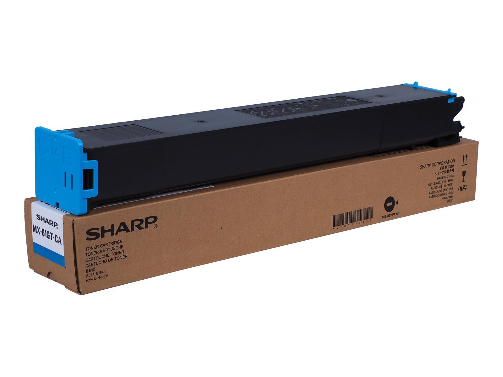 Sharp Toner Cian Mx-2630N, 2651, 3050N, 3050V, 3060N, 3060V, 3061, 3070V, 3550N, 3560N, 3570N, 4050N, 4060N, 4060V, 4070N, 5050N, 5070N, 5070V, 6050N, 6070N