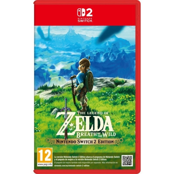 Nintendo Videojuego Zelda Breath Of The Wild Para Consola Nintendo Switch 2 - Genero Aventura/Mundo Abierto/Accion - Pegi 12