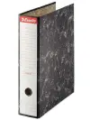 Esselte Archivador de Palanca Folio 75mm - Capacidad 500 Hojas - Negro Jaspeado