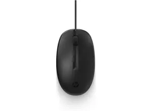 HP 128 Ratón Láser USB 1200 DPI Ajustable Diseño Ambidiestro Ergonomico Negro
