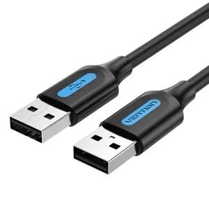 Vention Cable USB 2.0 Macho a Macho - 1m - Negro