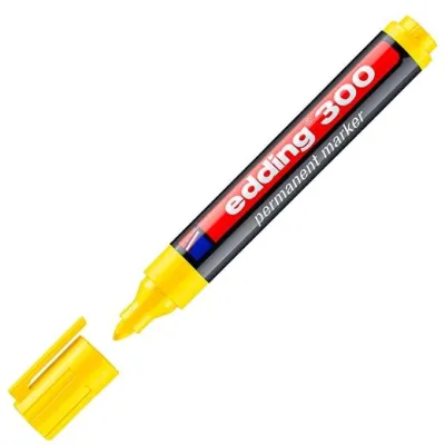 Edding Marcador Permanente 300 Amarillo
