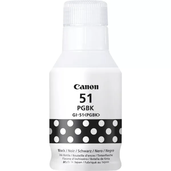 Canon Gi51 Negro Botella De Tinta Original - Gi51Pgbk/4529C001