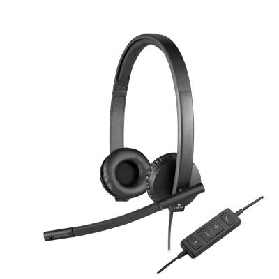 Logitech Auricular Estéreo H570e USB