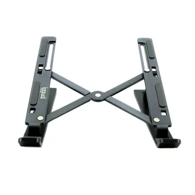 iggual Soporte Elevador Plegable Portátil 17" Gris