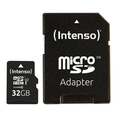 Intenso Micro SD UHS-I Premium 32GB con Adaptador