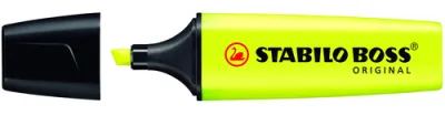 Stabilo Marcador Fluorescente Boss Original Amarillo