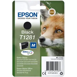 Epson Cartucho T1281 Negro Original para Impresoras