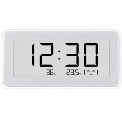 Xiaomi Medidor de Temperatura y Humedad Bluetooth 5.0 con Pantalla Electrónica