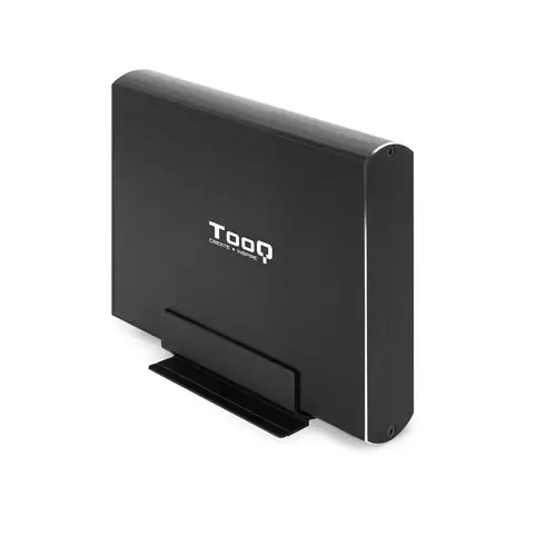 Caja Externa 3.5" Usb 3.0 Tooq Tqe-3531B Para Hd 3,5" Sata Usb 3.0/3.1 Gen1 Negra