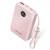 Vention Powerbank 10000mAh 22.5W USB-A USB-C Pantalla LED Rosa