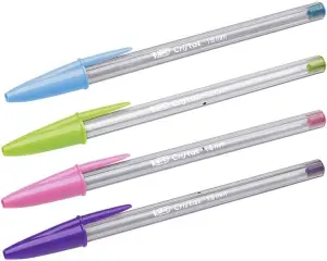 Bic Bolígrafo Cristal Fun Fashion Colores Caja 20 Unidades
