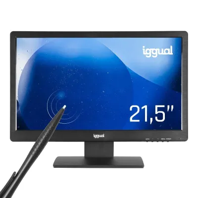 iggual Monitor Táctil Resistivo 21,5" FHD 16:9