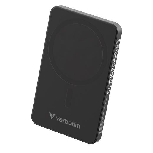 Verbatim Cargador Inalambrico Power Bank 5K Mah 1Xusb-C Negro