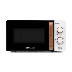 Orbegozo Mi 2122 Microondas 20L 700W 6 Niveles Temporizador 30min Descongelación 230V