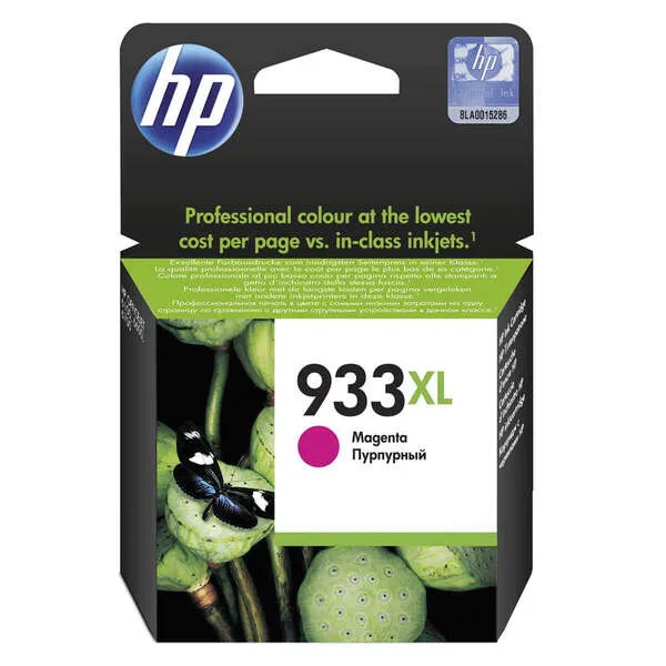 Hp 933Xl Magenta Cartucho De Tinta Original - Cn055Ae