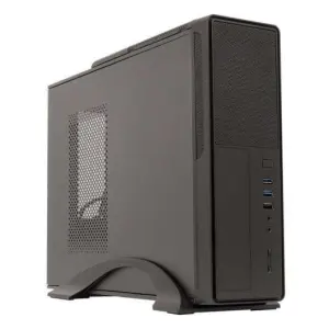 Unykach UK2010 MicroATX Torre con Fuente de Alimentación 300W 85% y Soporte para 3.5" y 2.5