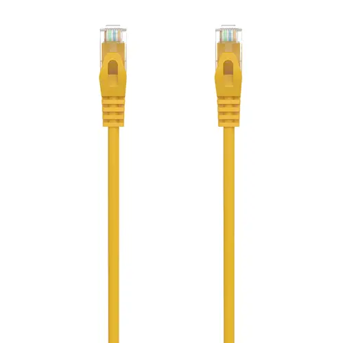 Aisens Cable de Red RJ45 LSZH Cat.6A 500 MHz UTP 0.50m 10 Gigabit/s Amarillo
