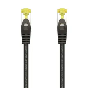 Aisens Cable de Red Latiguillo RJ45 LSZH Cat.7 600 MHz S/FTP PIMF AWG26 - 2.0M - Color Negro