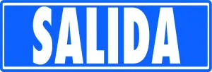 Archivo 2000 Señal Salida 175X65 PVC Gris Sin Indicador