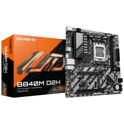GIGABYTE B840M D2H M-ATX AM5 2xDDR5 5600MHz HDMI LAN M.2