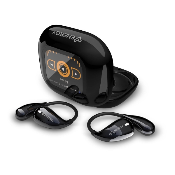 Energy Sistem Openvoice Translation Ows Auriculares True Wireless - Bluetooth 5.4 - Traduccion Instantanea Por Ia - Llamadas Con Claridad De Voz Profesional - 30H Autonomia - Carga Usb-C - Asistente De Voz Integrado - Color Negro