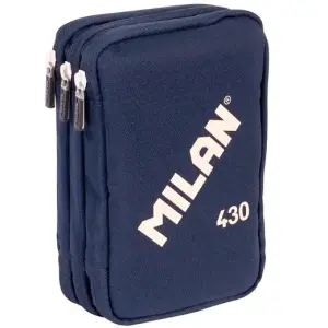 Milan Plumier 3 Pisos Con Contenido Colección 430 Azul
