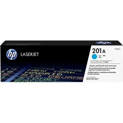 HP CF401A Cartucho de Tóner Original Cian - 201A