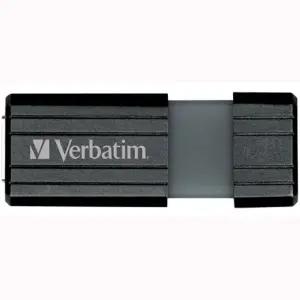 VERBATIM PENDRIVE STORE'N'GO PINSTRIPE 32GB HI-SPEED RETRÁCTIL USB 2.0 NEGRO