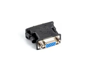 Lanberg Adaptador DVI-I a VGA (D-Sub) Negro