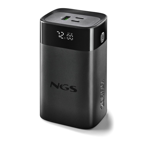 Ngs Twix20 Powerbank 20000Mah 65W Pd Y Qc - Usb-A, Usb-C - Color Negro