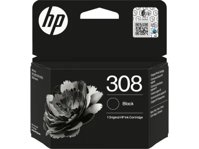 HP 308 Cartucho de Tinta Negro Original