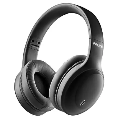 NGS Auricular Inalámbrico Bluetooth Cancela Ruido Articaglaicer Black