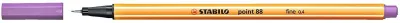 Stabilo Point 88 Rotulador Punta Fina 0.4 mm Tinta Agua Color Lila Claro