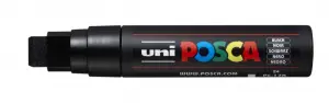 Posca Marcador PC-17K No Permanente Punta Biselada 15mm Negro