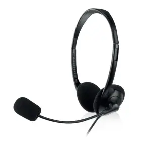 EWENT EW3568 Auricular USB+micrófono cable  2,1m