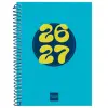 Finocam Agenda Cool Espiral 4º 155x212mm SVH Azul Curso 2026-2027