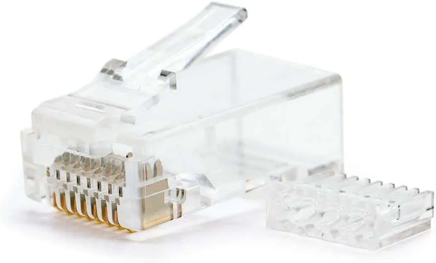 Nanocable Pack De 10 Conectores Rj45 8 Hilos Cat.6 - Color Transparente